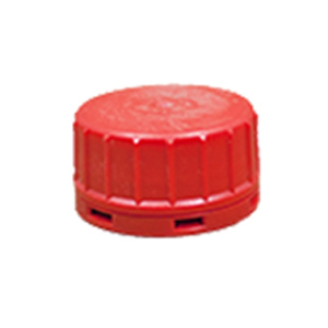 Red cap dose bottle – RED