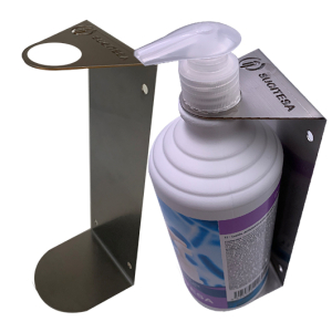 Round support inox